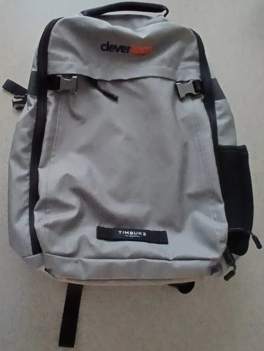 Timbuk2 Light Gray Men's Backpack with Black Accents